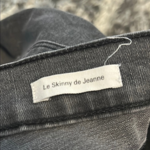 Frame Denim Gray Skinny Jeans with Sleek Fit - Picture 6 of 8